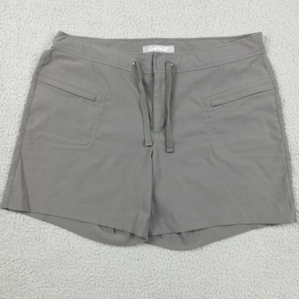 Guide Series Gander Mountain Womens Shorts‎ Hiking Outdoor Gray 14